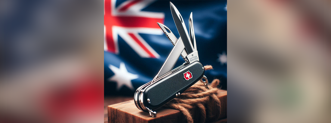 What are the Restrictions on carrying a Victorinox Swiss Army knife in Australia?