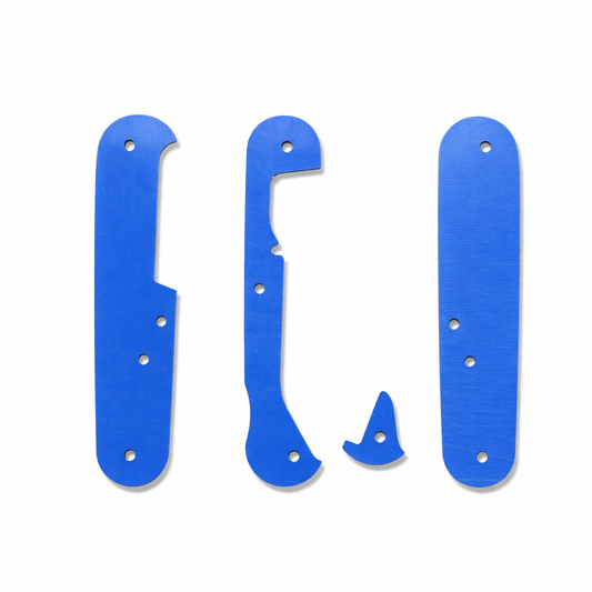 91-мм нож Blue Liner G10 Partition Custom Mod Tool SAK Part