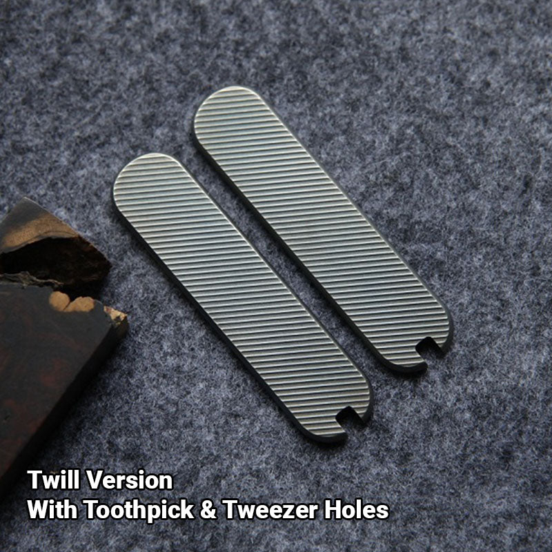 58mm Victorinox Swiss Army Knife Mini Champ Classic Rambler Brass Scal –  SAK Parts