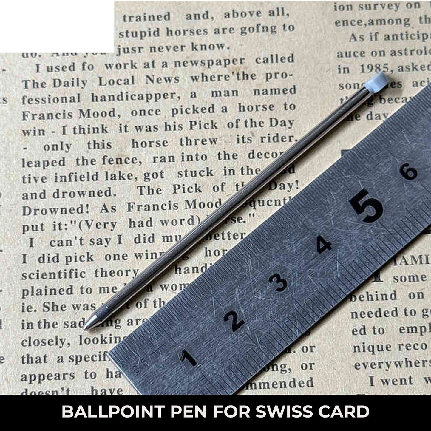 Ballpoint Pen & Slot for Victorinox Swiss Army Knife 58mm 91mm Swiss Card