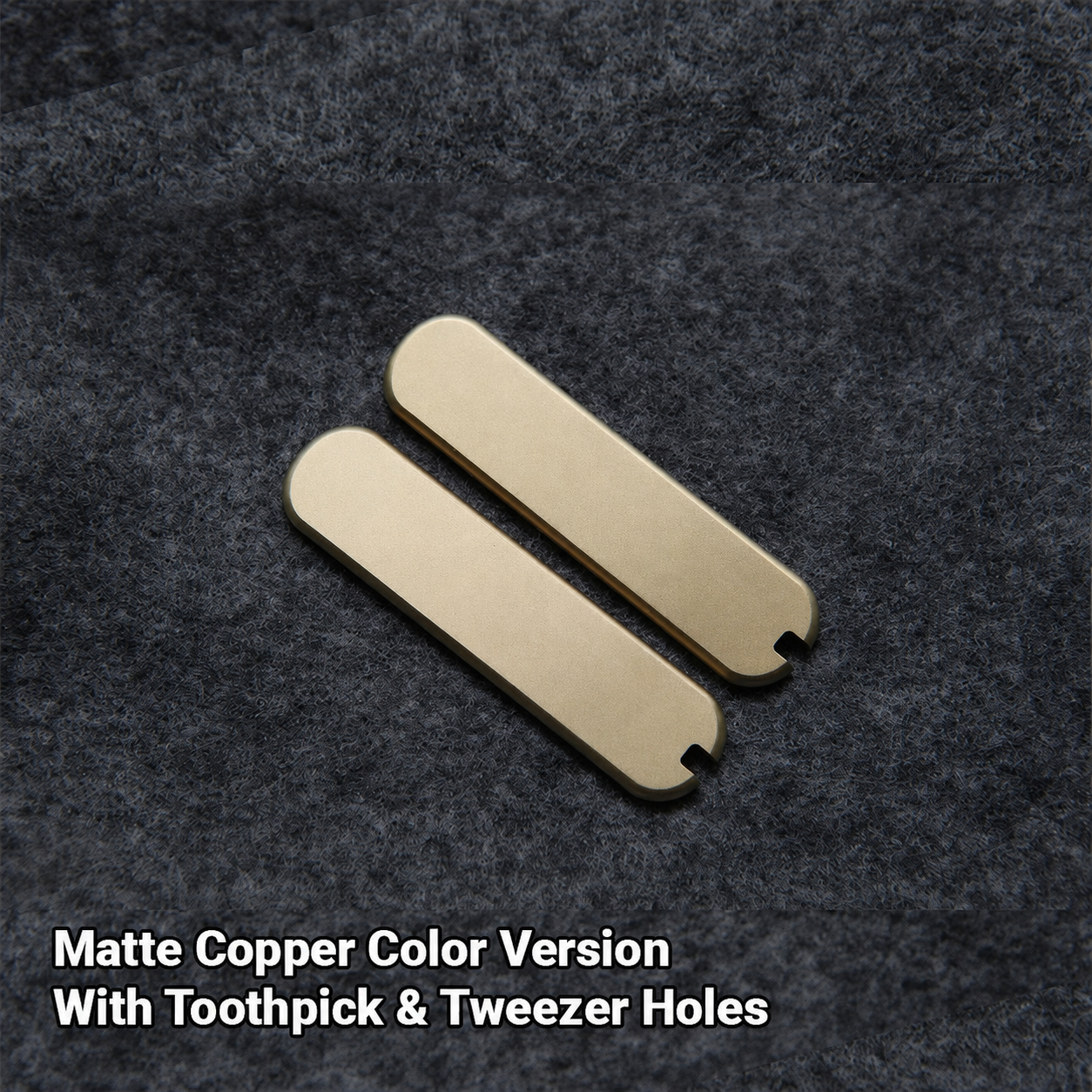 65mm Nail Clip 580 Brass Scale Knife Handle SAK Tool Part Custom Mod