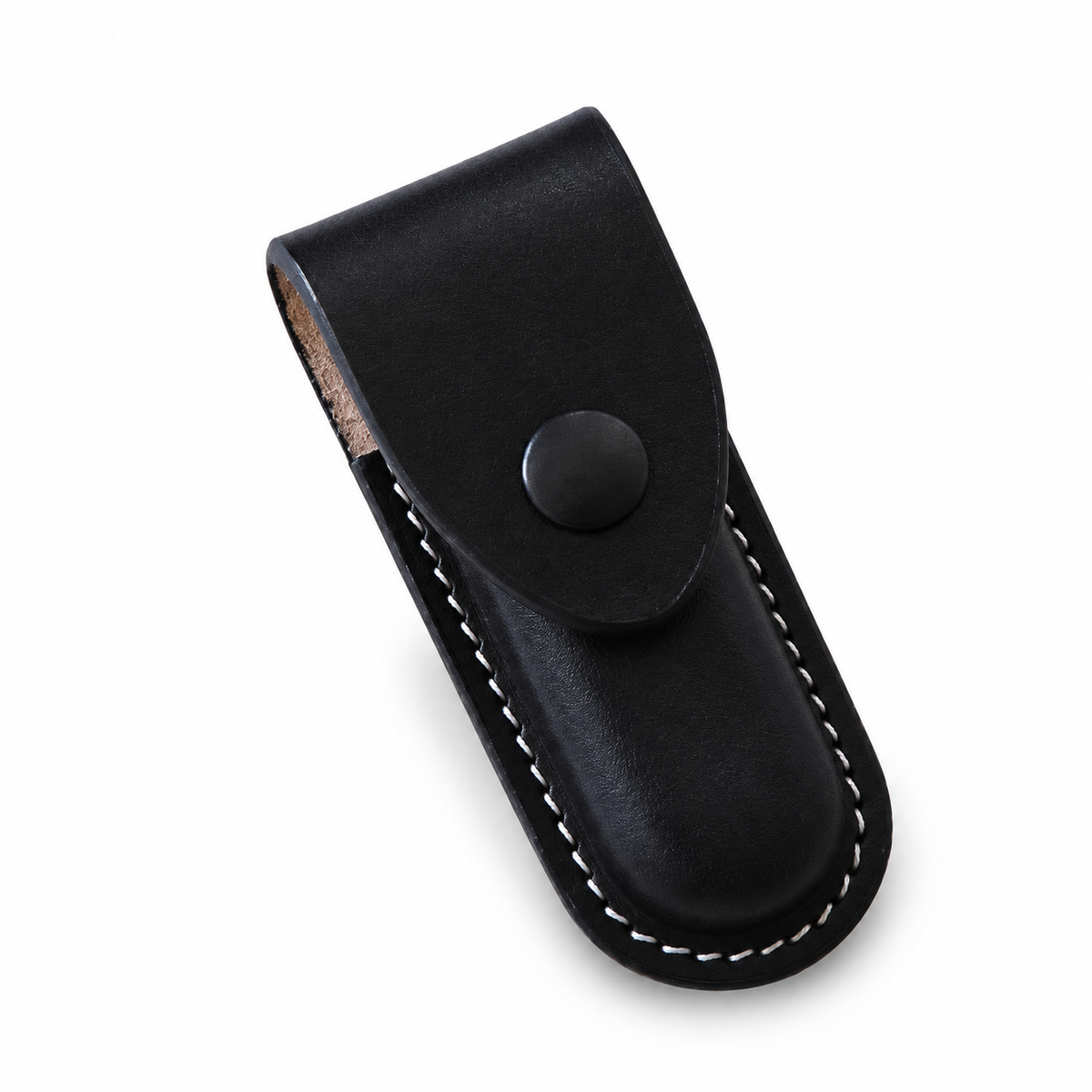 93mm SAK Synergy X Alox Vegetable-Tanned Cowhide Leather Sheath - Black