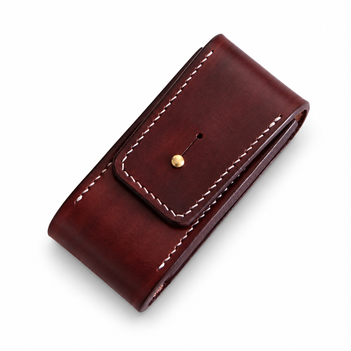 111mm SAK WorkChamp, WorkChamp XL & Hercules Vegetable-Tanned Cowhide Leather Sheath - Brown - WorkChamp XL