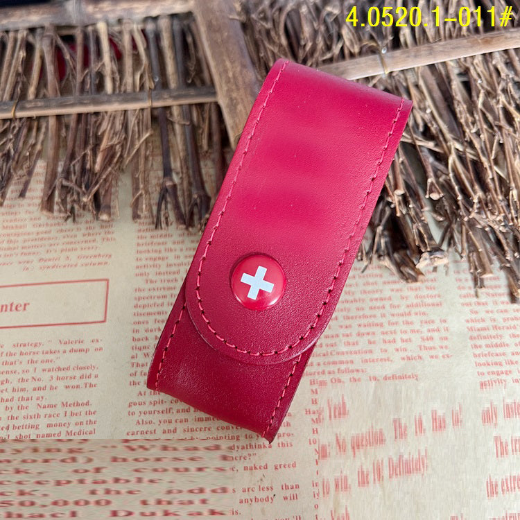 Estuches de cuero para navajas suizas Victorinox de 58 mm, 65 mm, 91 mm y 111 mm