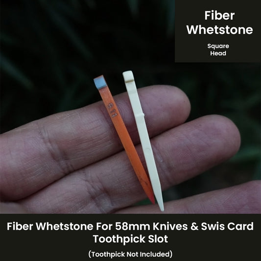 Fiber Whetstone Knife Sharpening Grinding For 58mm 84mm 91mm 111mm & Swis Card