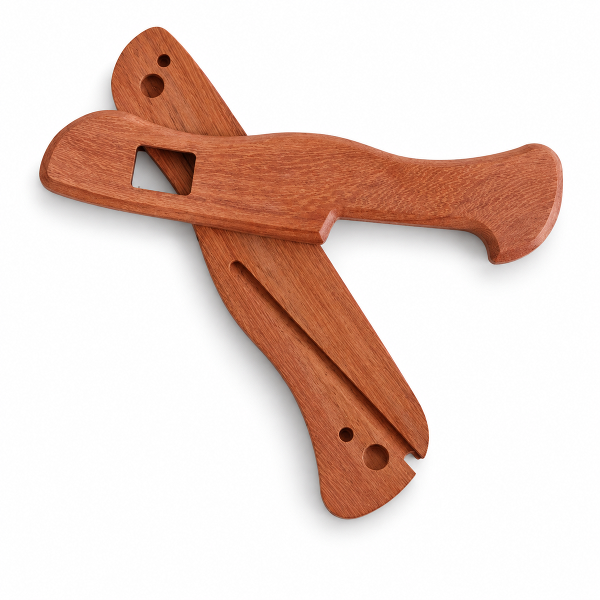 Burmese Rosewood Handle Scales for 58mm 91mm and 111mm SAK - 111mm Slide Lock Scales