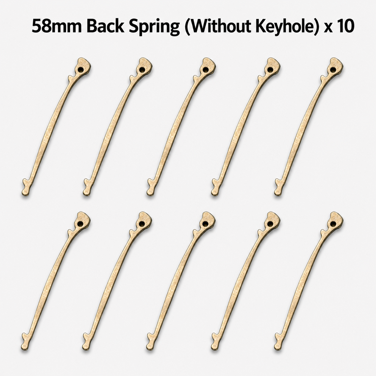 58mm Pocket Knife Back Spring Internal Spring Replacement Repair Parts