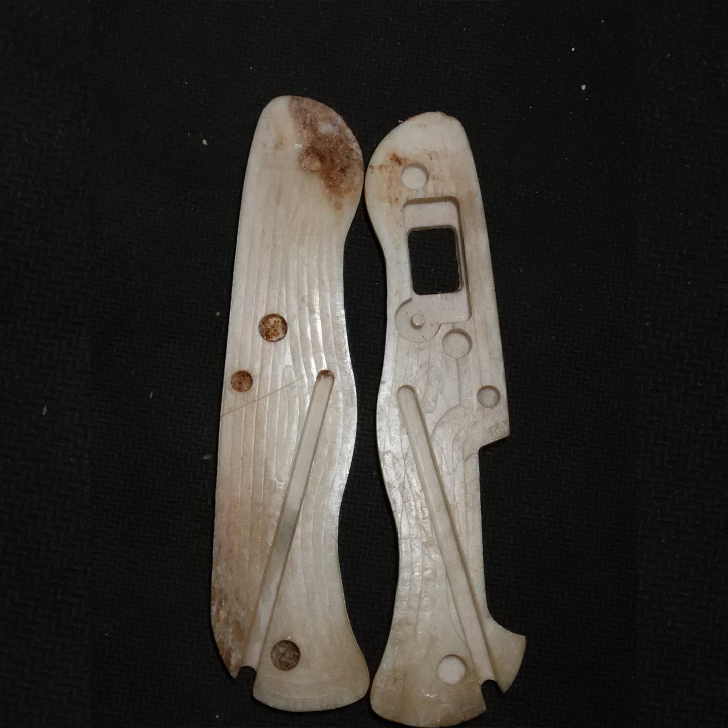 111mm Knife Camel Bone Scale Handle Multi-Tool SAK