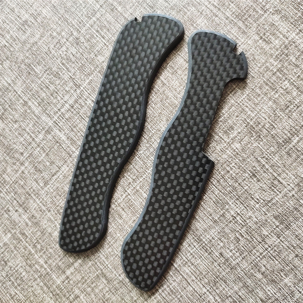 111mm Knife Carbon Fiber Scale Handle Multi-Tool SAK Replacement Parts