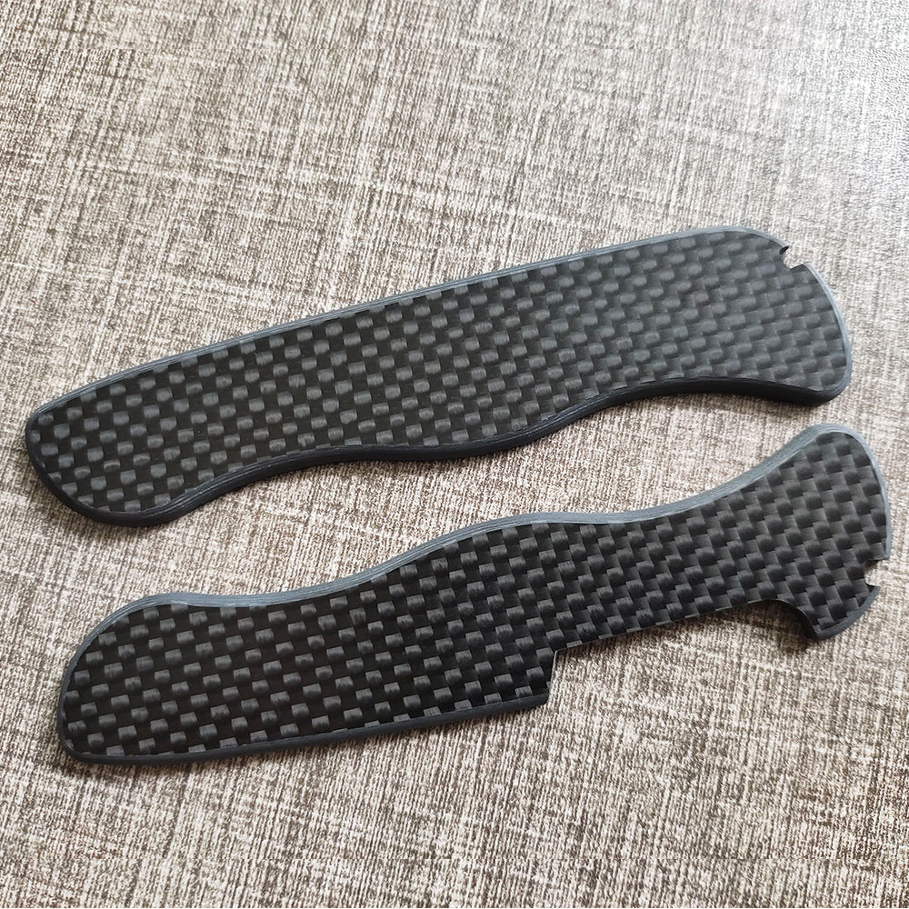111mm Knife Carbon Fiber Scale Handle Multi-Tool SAK Replacement Parts