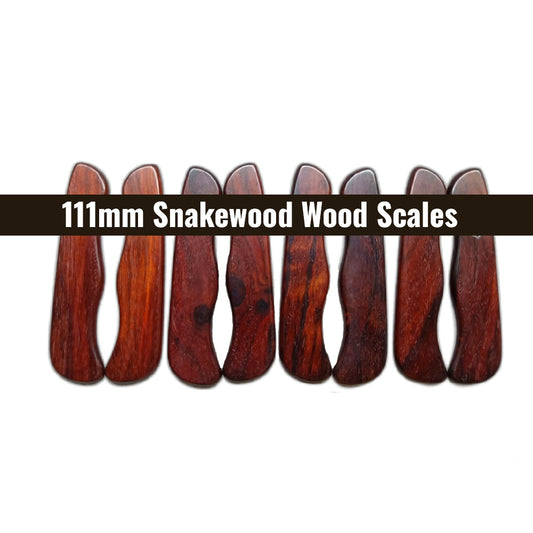 111mm Rosewood Wooden Scales Knife Handle SAK Parts Aftermarket