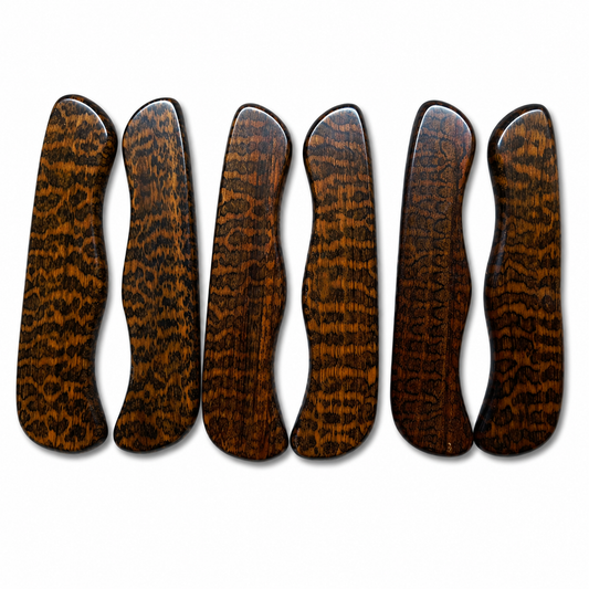 111mm Snakewood Letterwood Scales Knife Handles SAK Parts Aftermarket