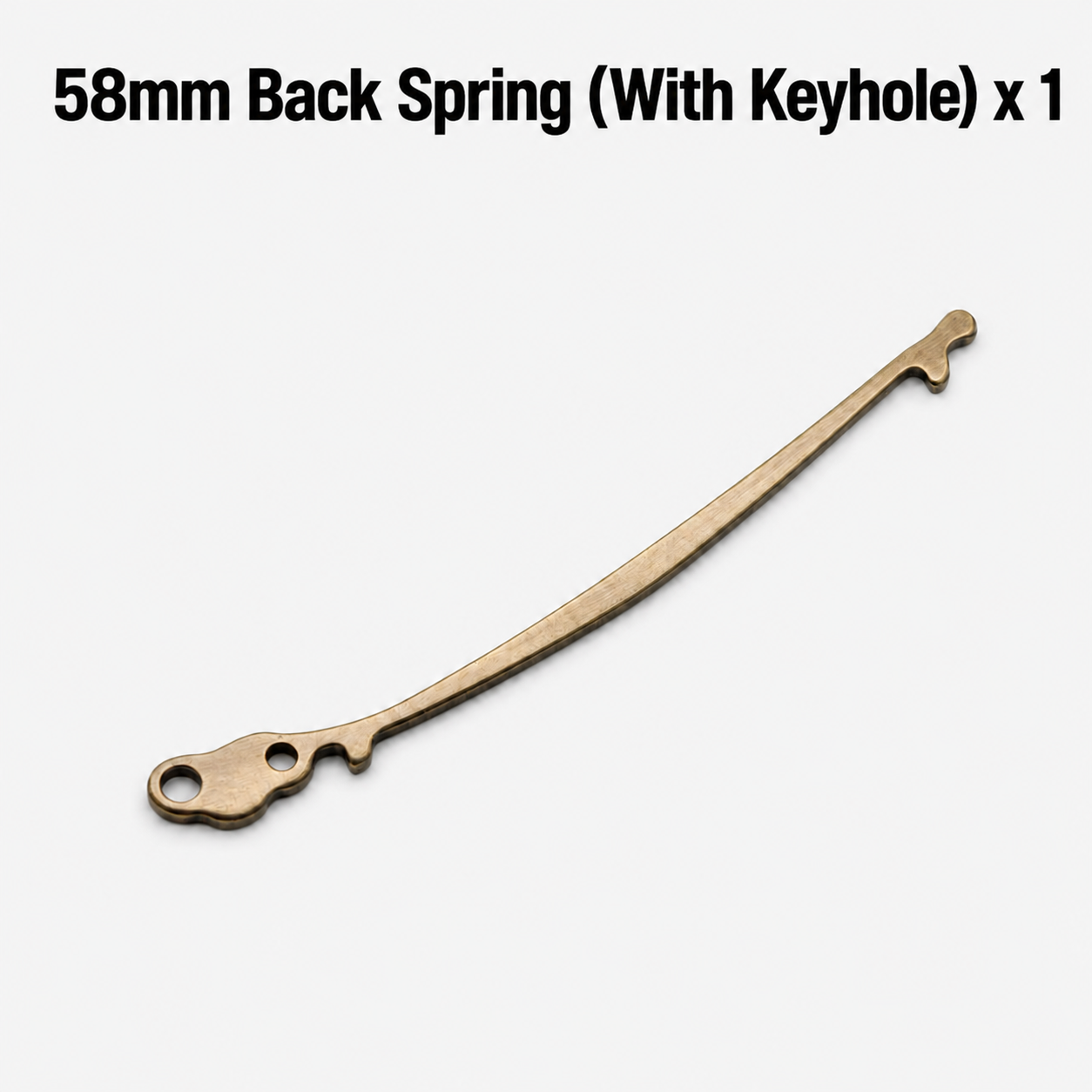 58mm Pocket Knife Back Spring Internal Spring Replacement Repair Parts