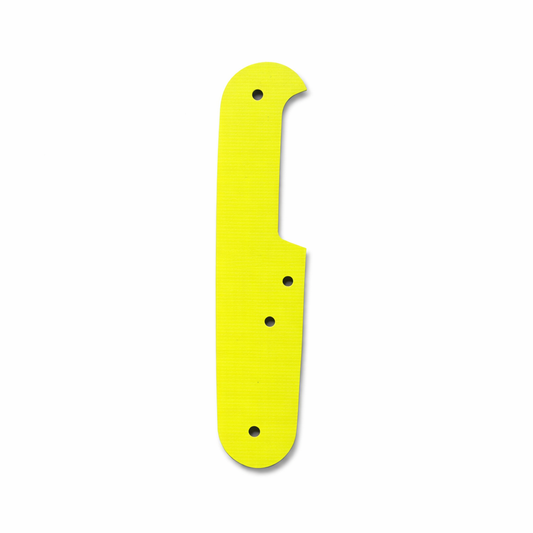 91mm Knife Lemon Yellow Liner G10 Partition Custom Mod Tool SAK Part