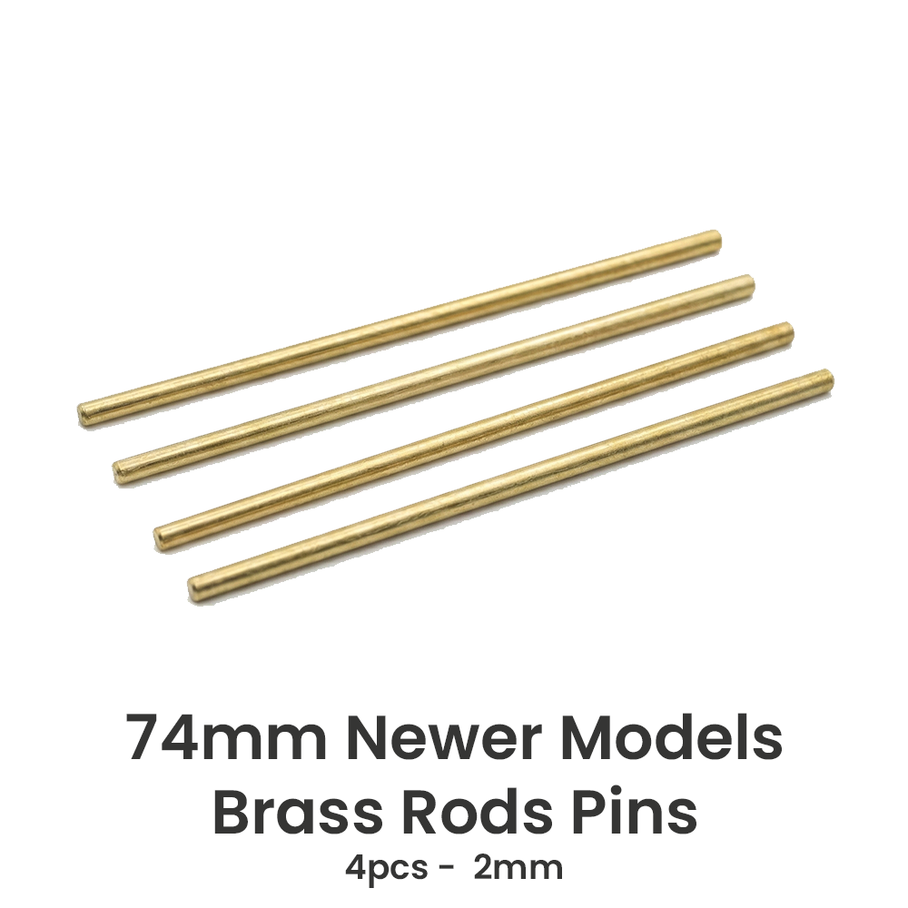 74mm Newer Models Knife Brass Rods Rivets Pins Axles Replacement DIY SAK Parts