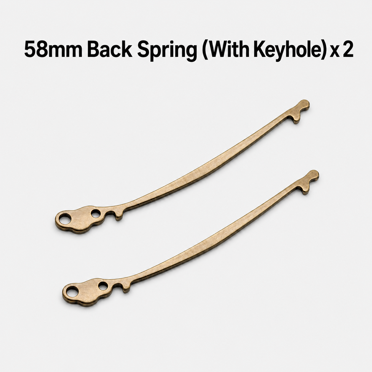 58mm Pocket Knife Back Spring Internal Spring Replacement Repair Parts
