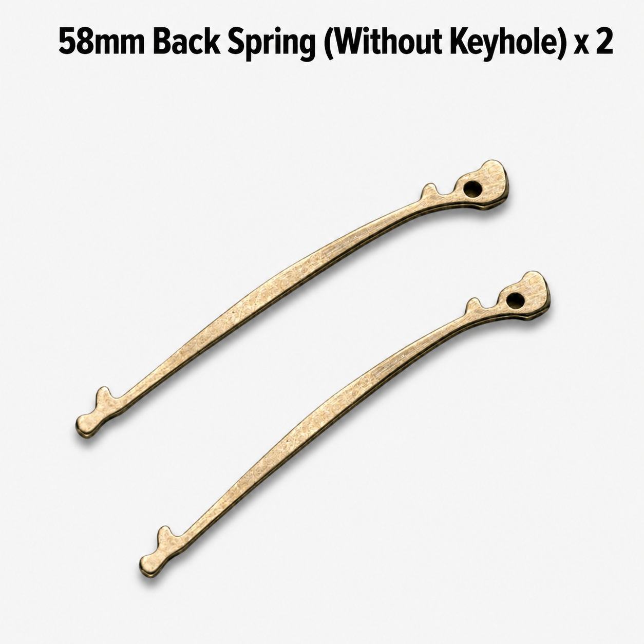 58mm Pocket Knife Back Spring Internal Spring Replacement Repair Parts