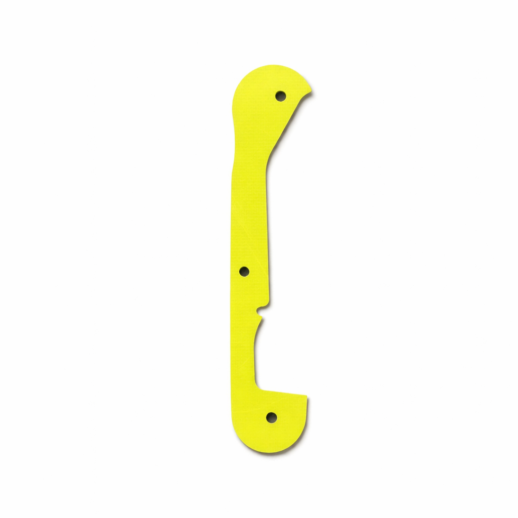91mm Knife Lemon Yellow Liner G10 Partition Custom Mod Tool SAK Part