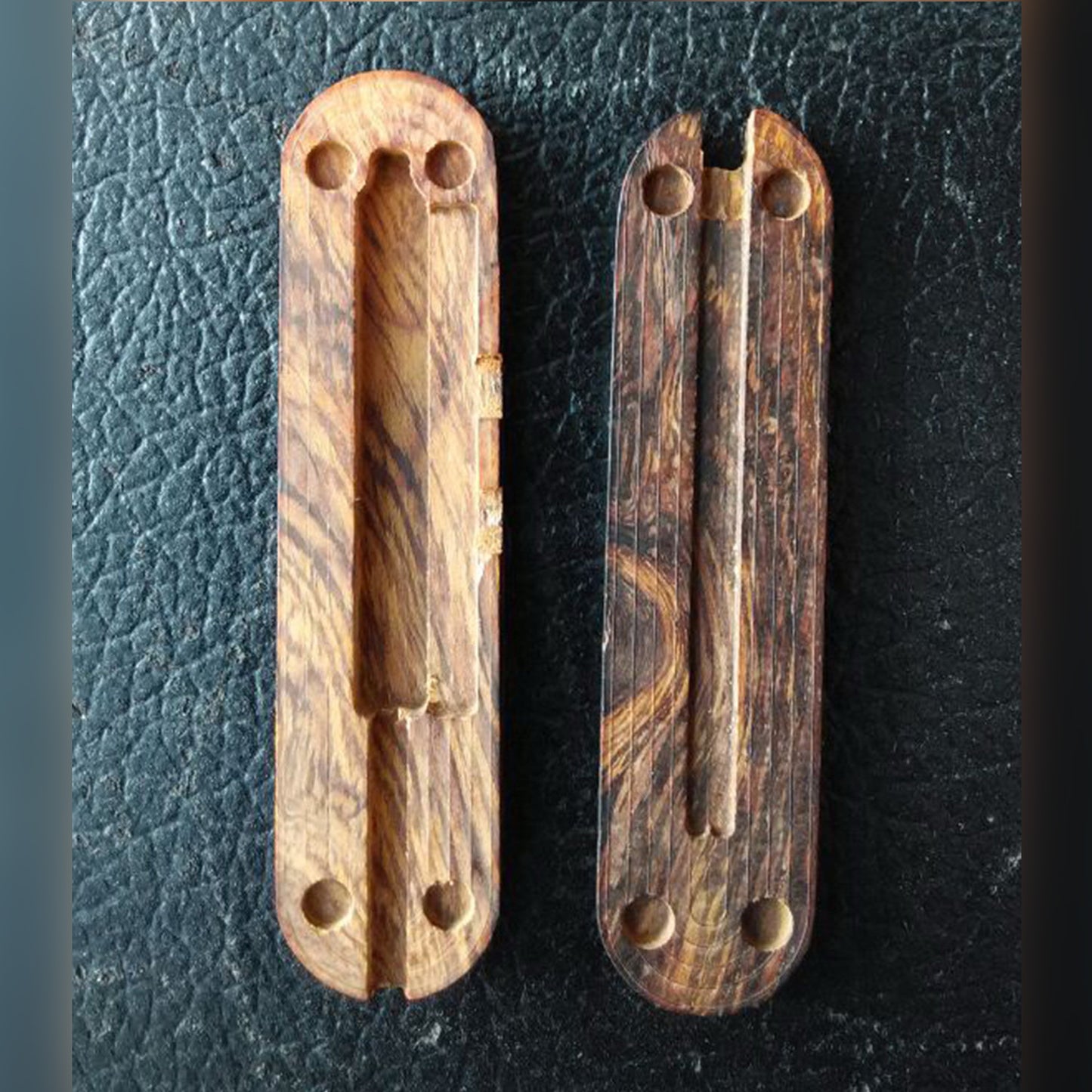 58mm Desert Ironwood Mini Champ Knife Ballpoint Pen Scale Multi-Tool