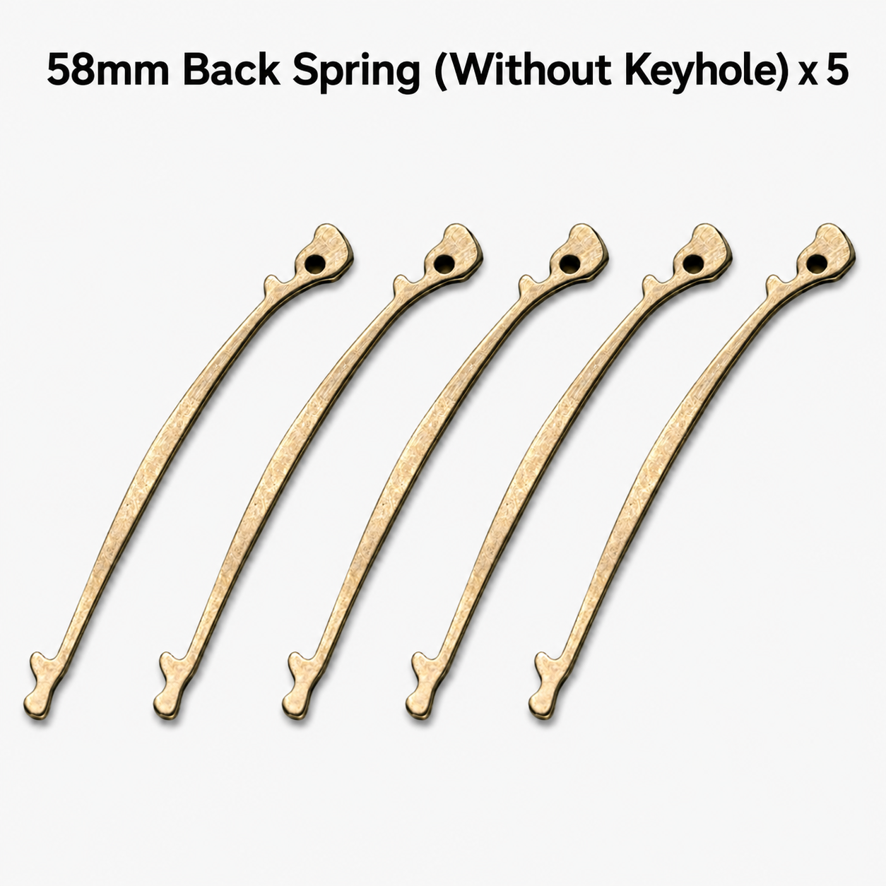 58mm Pocket Knife Back Spring Internal Spring Replacement Repair Parts