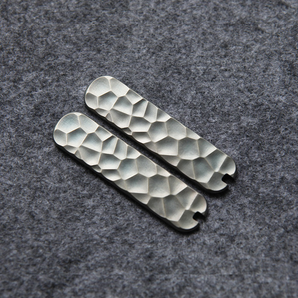 65mm Nail Clip 580 Brass Scale Knife Handle SAK Tool Part Custom Mod