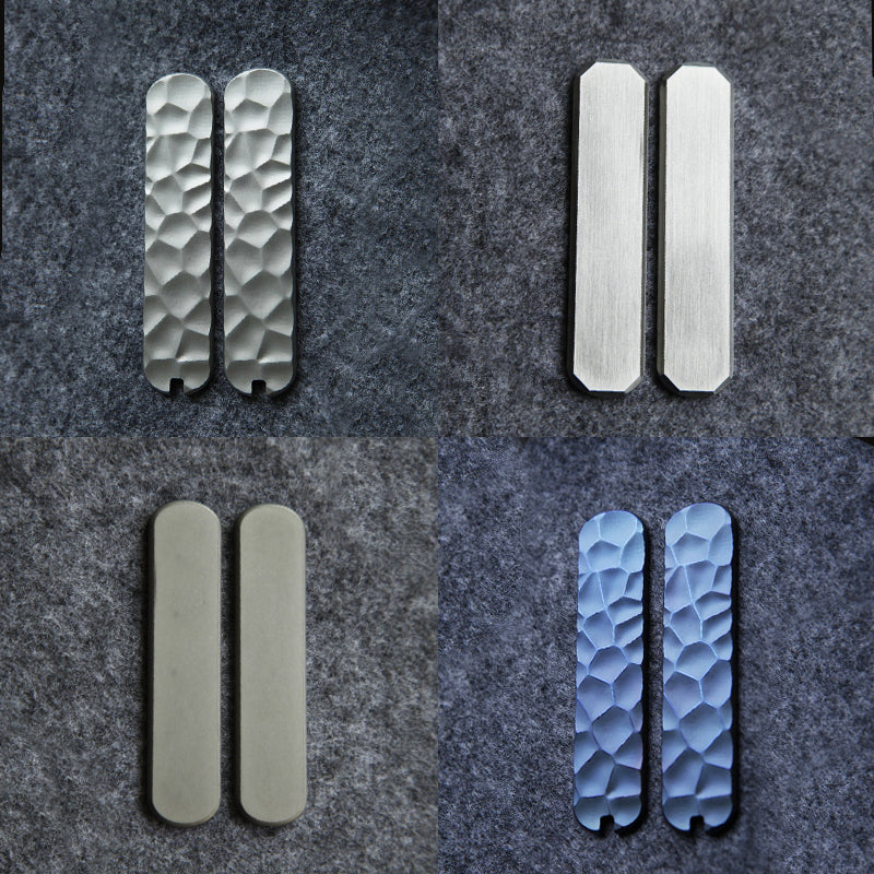 74mm Knife Titanium Scales Multi-Tool Aftermarket Handle SAK Parts