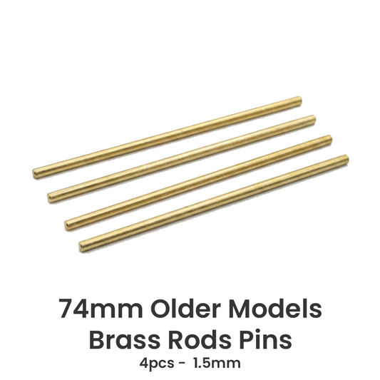 74mm Older Models Knife Brass Rods Rivets Pins Axles Replacement DIY SAK Parts