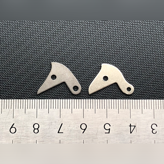 84mm Knife 0.2303 Bantam 0.3303 Waiter TC4 Titanium Alloy Key Ring Hanging Hole Gasket