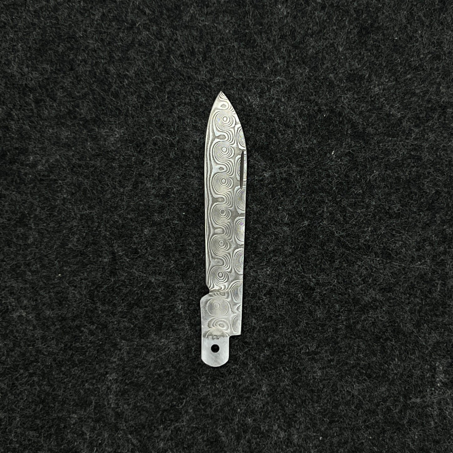 84mm Knife Damascus Steel Handmade Replacement Blade SAK Parts