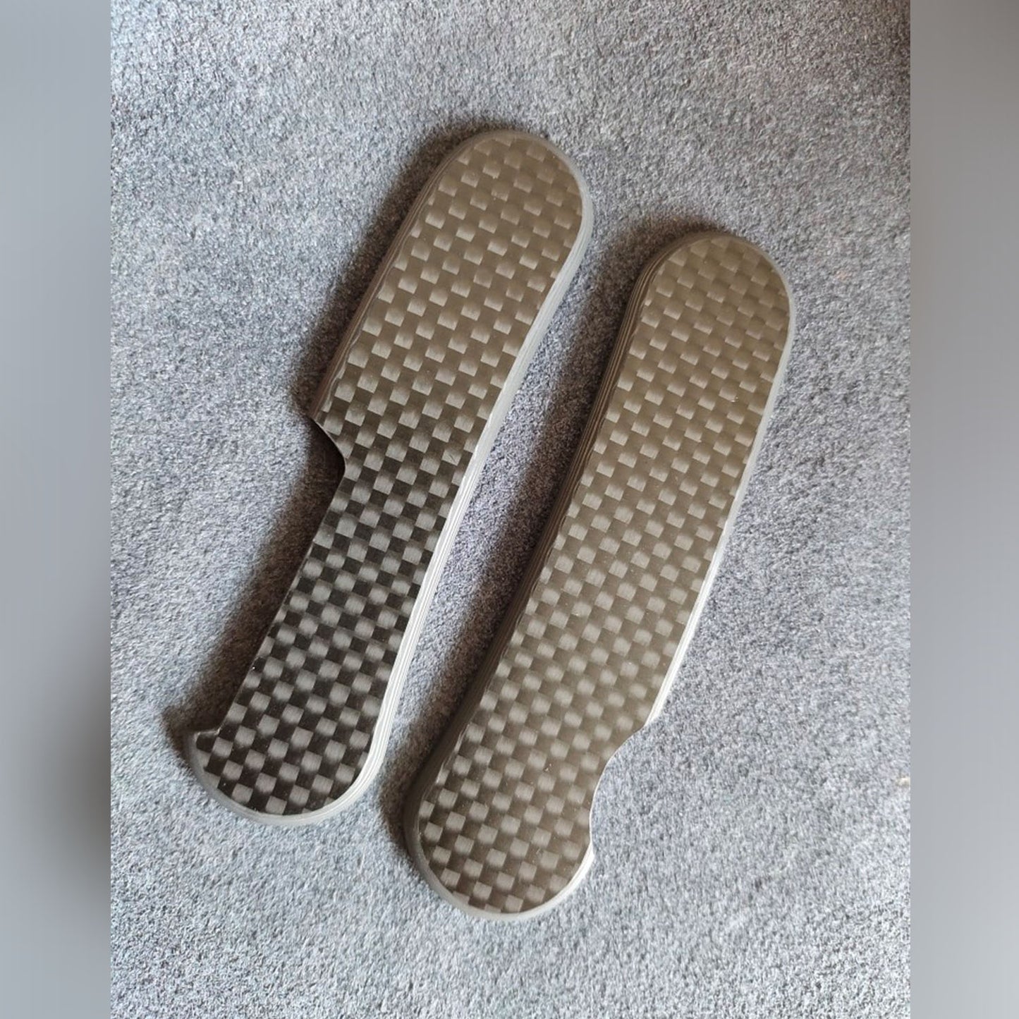 85mm Multi-Tool Delemont Knife Carbon Fiber Handle Grip Scales