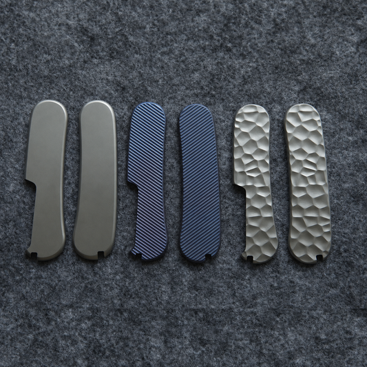 85mm Delemont Knife Titanium Handle Scale SAK Parts Multi-Tools