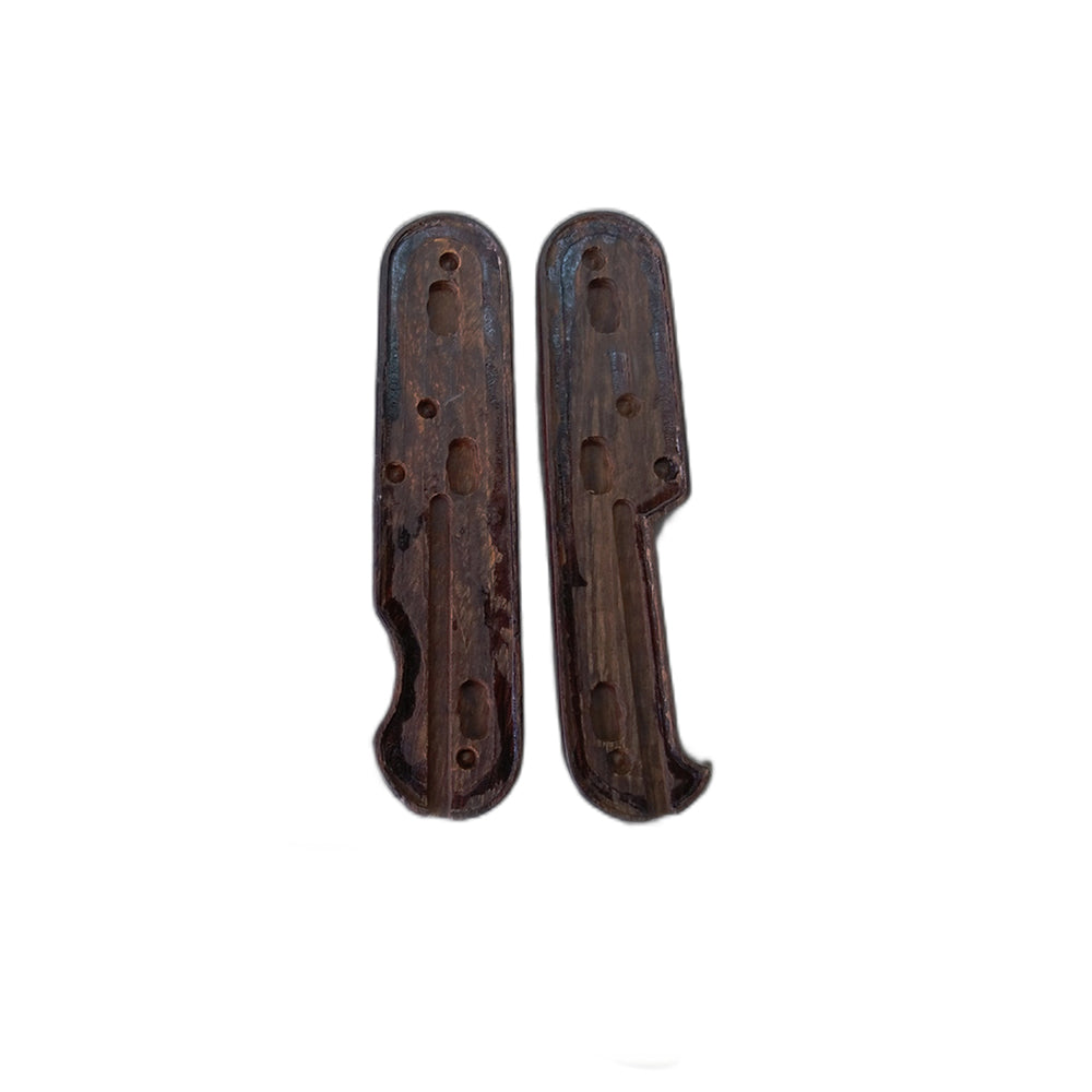 Báscula de madera de palo de hierro del desierto de 85 mm, multiherramienta, mangos Weng SAK