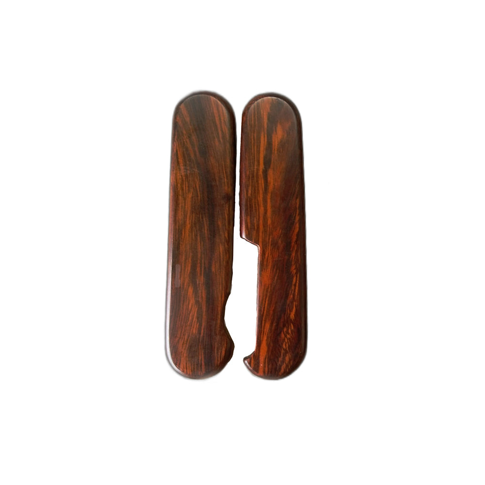 Báscula de madera de palo de hierro del desierto de 85 mm, multiherramienta, mangos Weng SAK