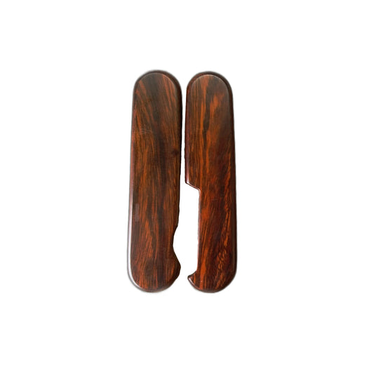 Báscula de madera de palo de hierro del desierto de 85 mm, multiherramienta, mangos Weng SAK