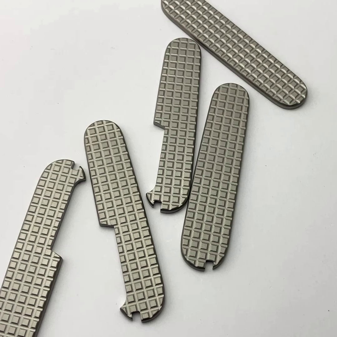 91mm Pocket Knife Titanium Scales Multi-Tool Handles SAK Parts