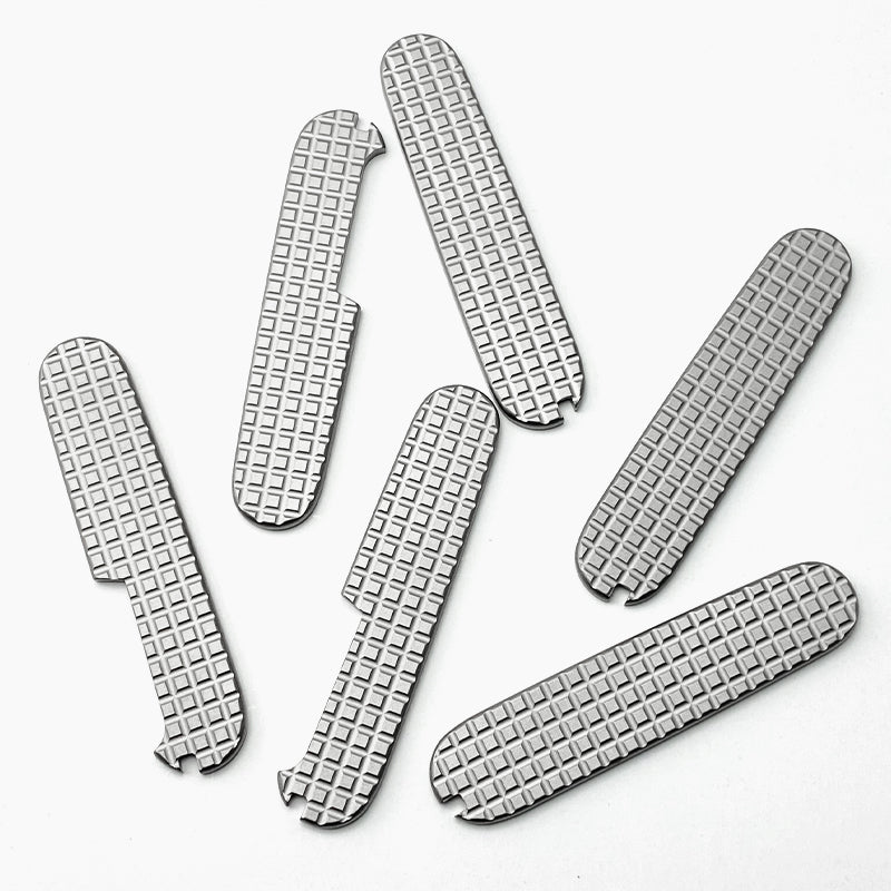 91mm Pocket Knife Titanium Scales Multi-Tool Handles SAK Parts