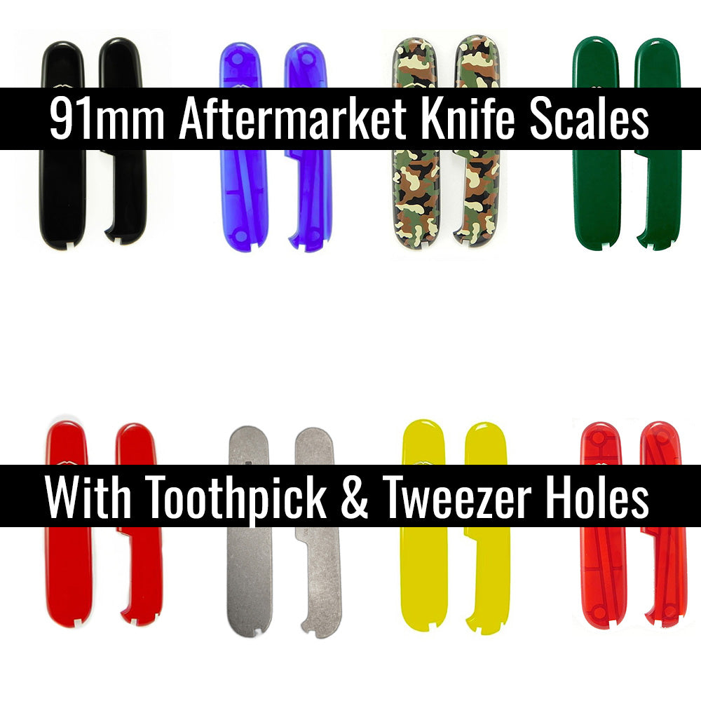 91mm Knife Handle Scales Multi-Tool SAK Parts