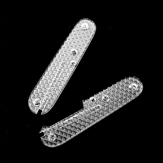 91mm Knife Transparent Patch Handle Scales Multi-Tool Knife