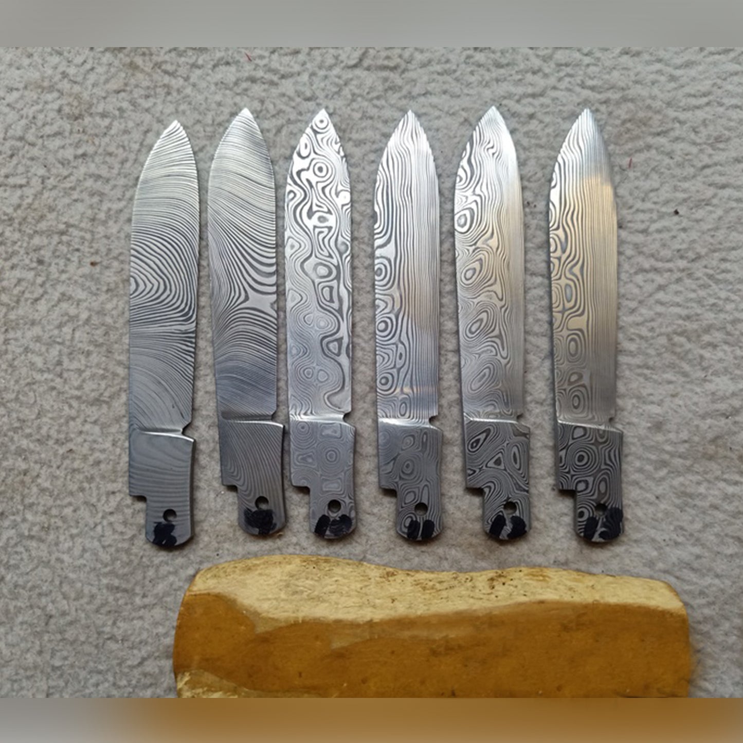 91mm Damascus Knife Blade Victorinox Swiss Army SAK Replacement Parts