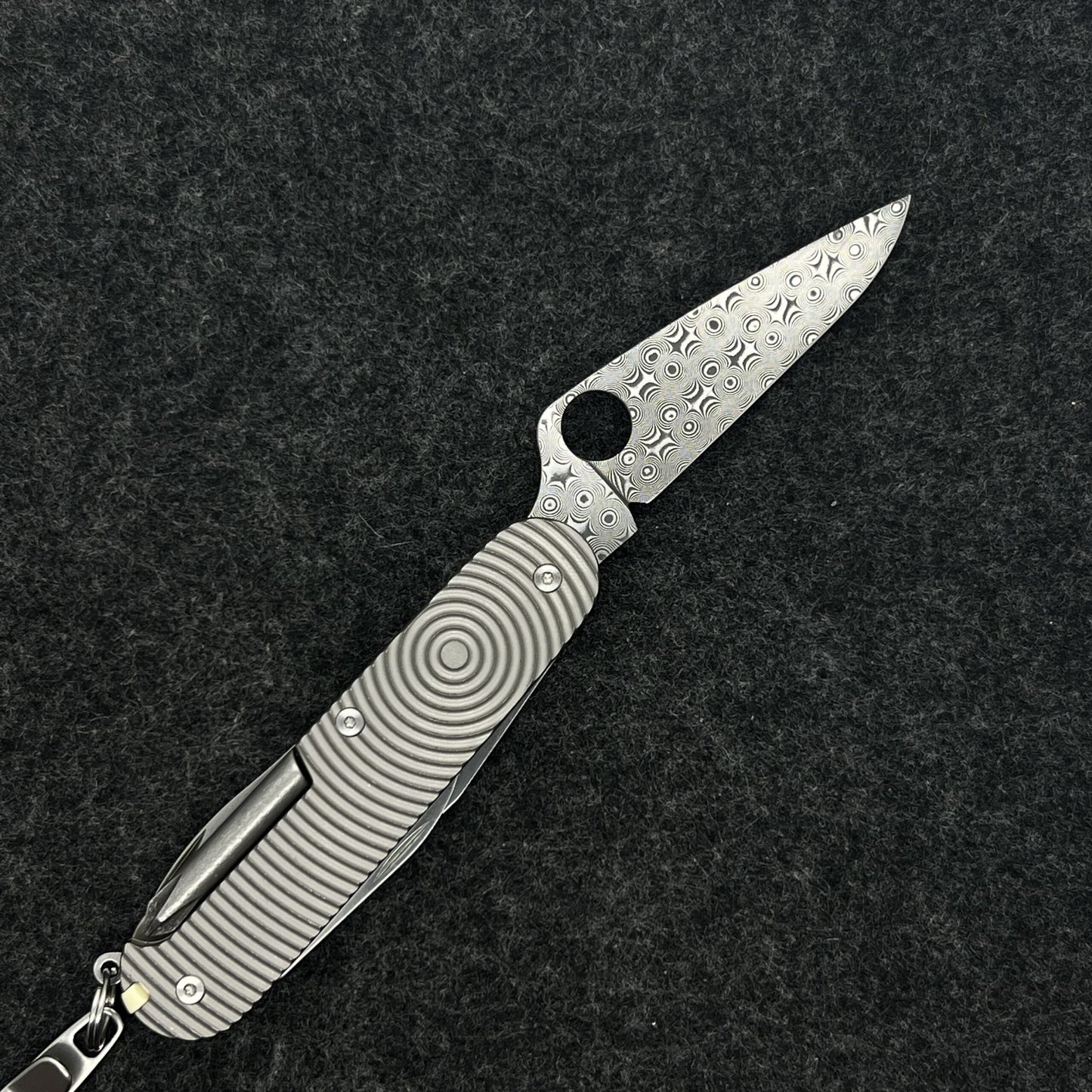 91mm Knife 20mm Width Damascus Powder Steel Handmade Replacement Blade