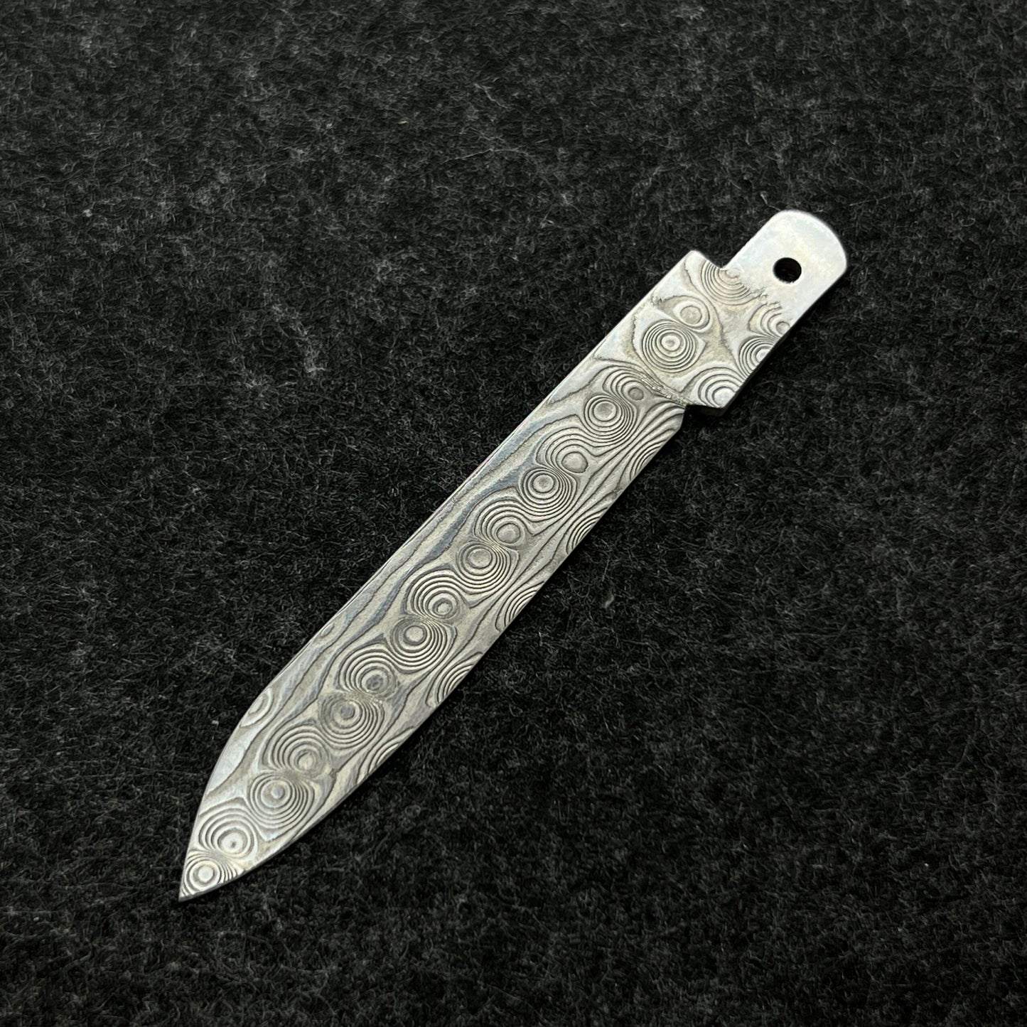 91mm Knife Damascus Steel Handmade Replacement Blade SAK Parts