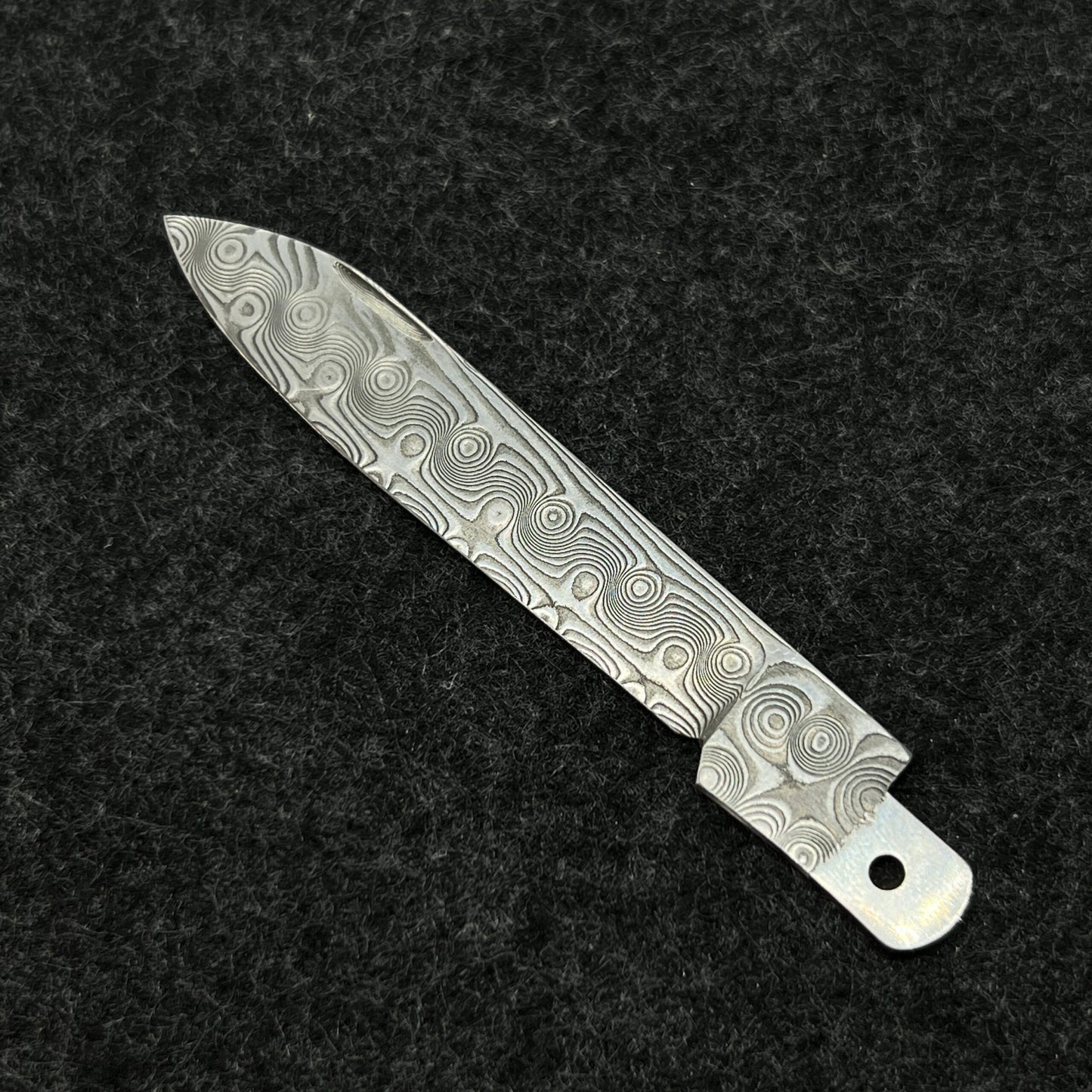 91mm Knife Damascus Steel Handmade Replacement Blade SAK Parts