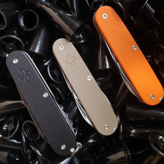 91mm Knife G10 Handle Scales SAK Parts Mod Multi-Tool