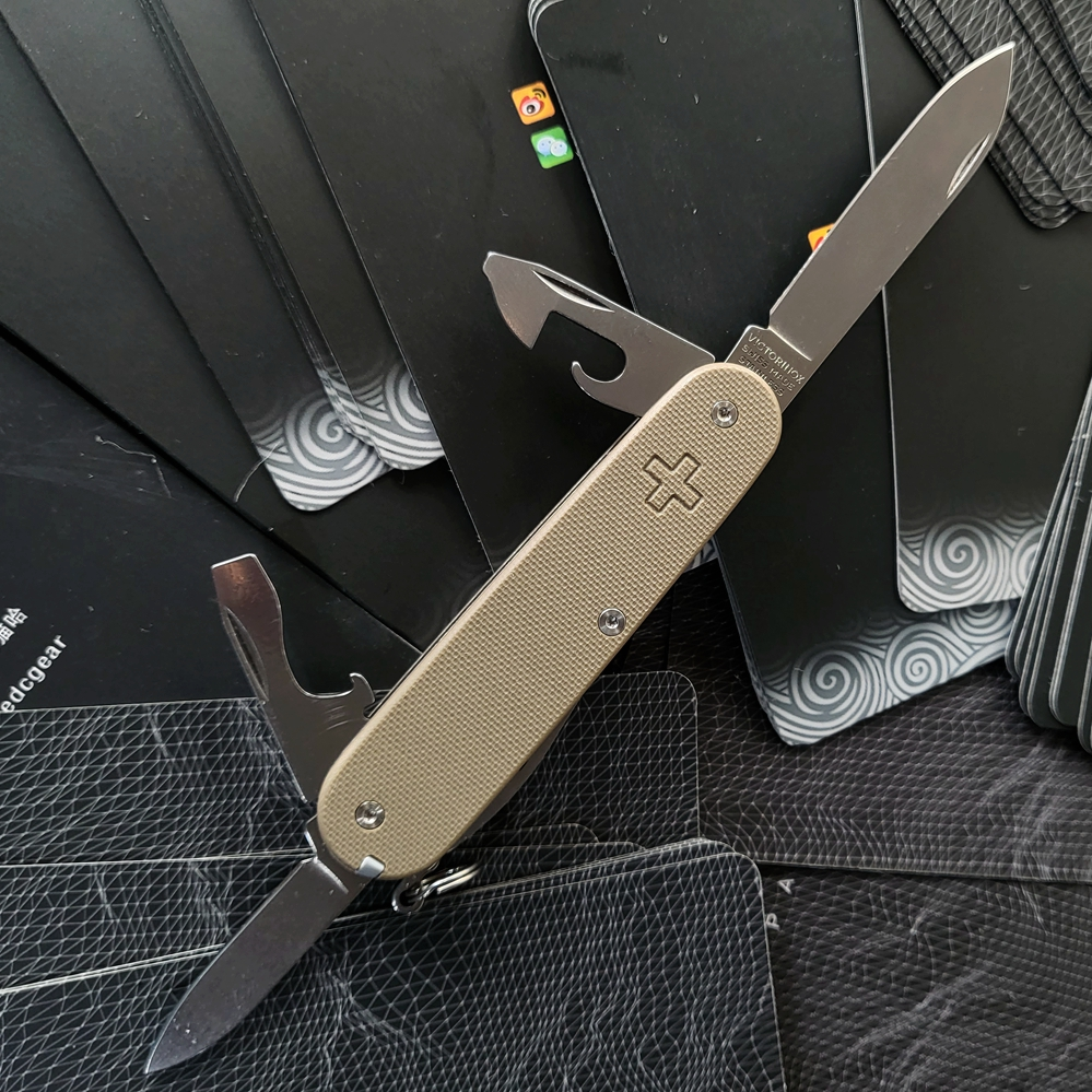 91mm Knife G10 Handle Scales SAK Parts Mod Multi-Tool