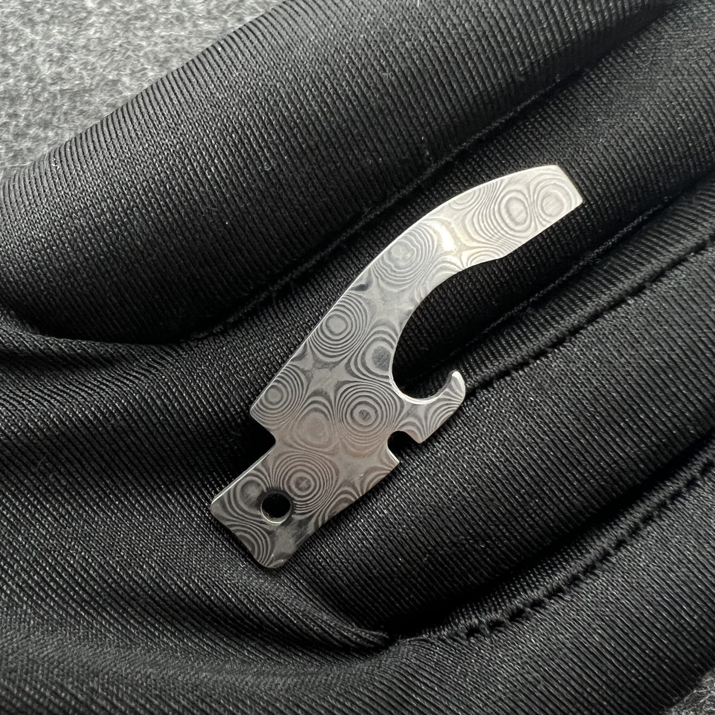 91mm Knife VG10 Damascus Steel Custom Bottle Opener SAK Parts DIY