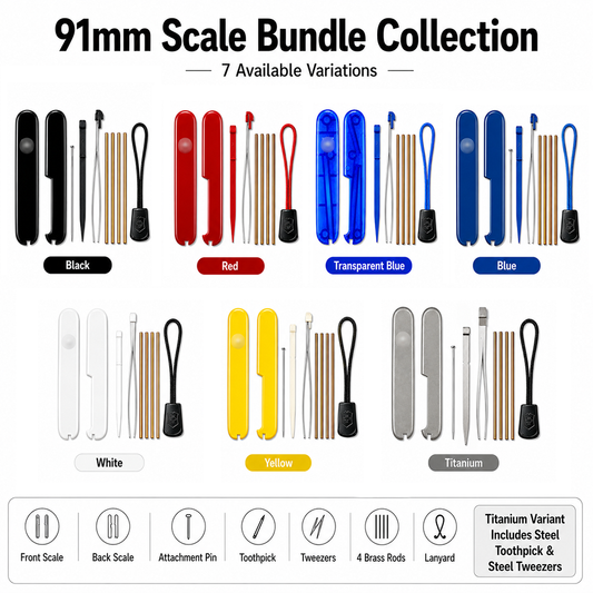 91mm Scale Full Set Handle Bundle Kit Custom Upgrade Mod Repair Tools Accessories