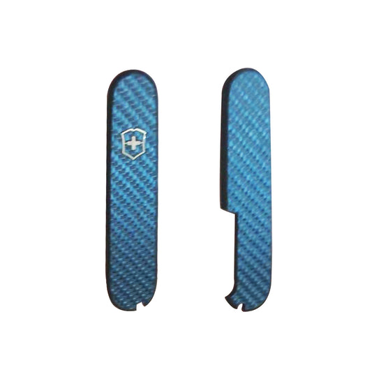 91mm Victorinox Swiss Army Knife Blue Carbon Fiber Scale Handle