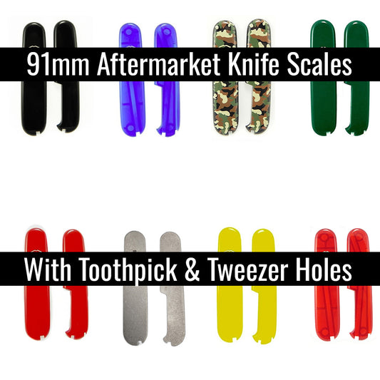 91mm Knife Handle Scales Multi-Tool SAK Parts