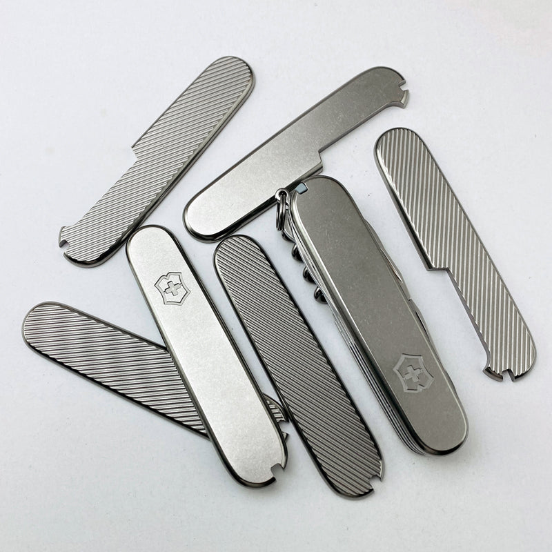 Titanium swiss army knife scales new arrivals