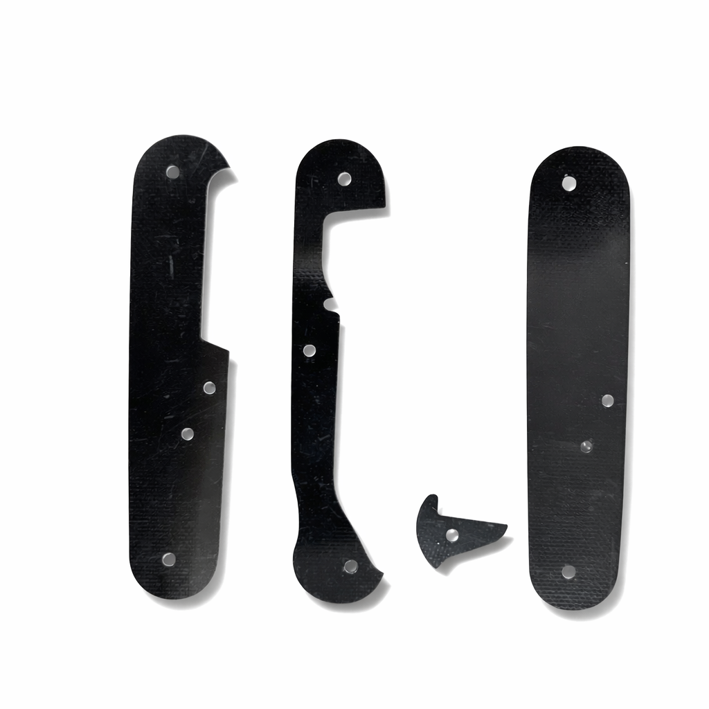91-мм нож с черной подкладкой G10 Partition Custom Mod Tool SAK Part